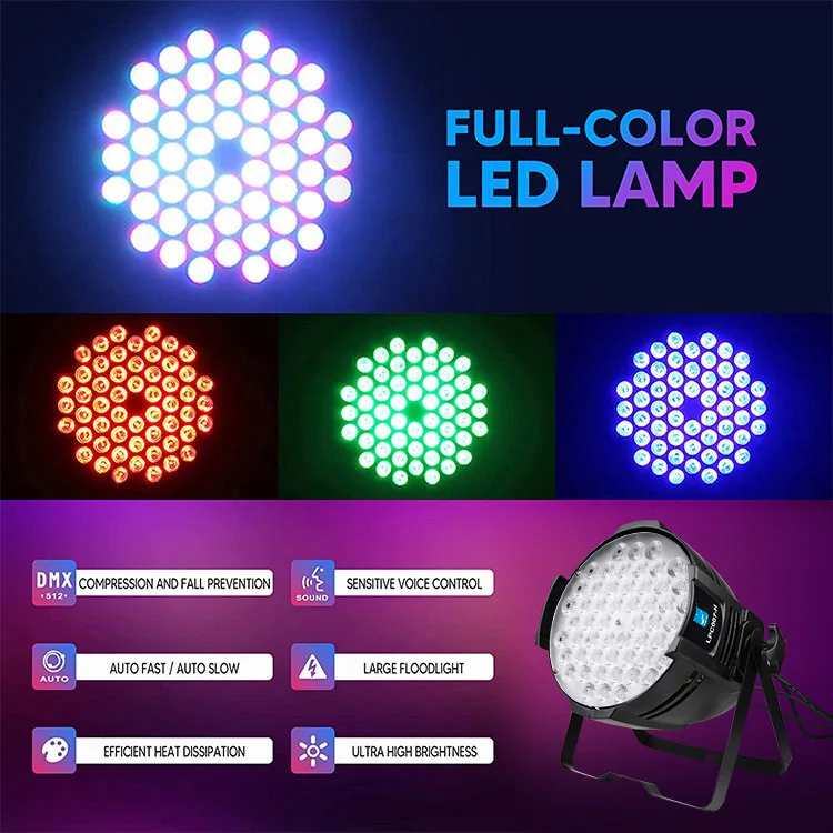 BigDipper RGB Party LED DJ 180W LPC007-H Full Color Stage Light
