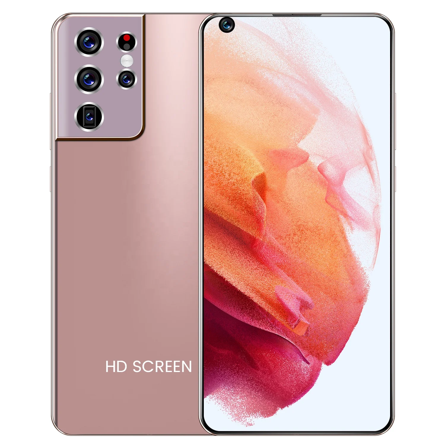  2021 горячая Распродажа S21 UItra 8G + 256G Android 10 3G 4G 5G Смартфон HD камера AMOLED Полный экран Оригинальные разблокированные мобильные
