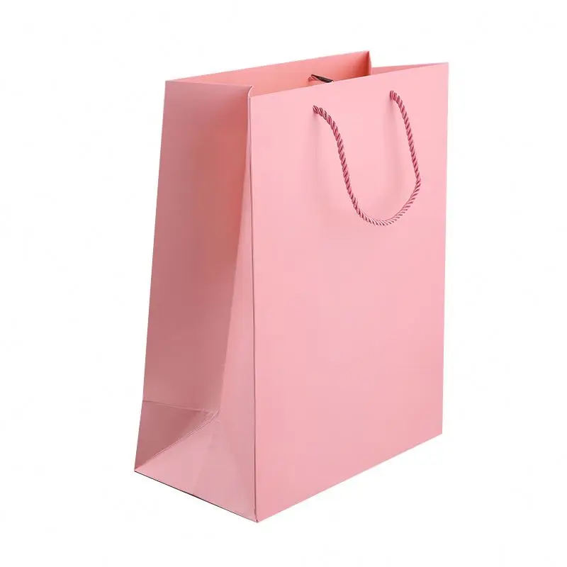High Quality Gift Bags Custom Handle Paper Bag With Your Own Logo For Handles