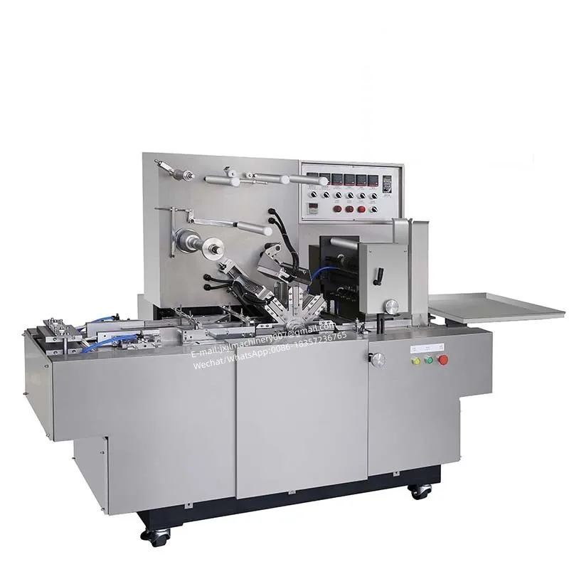 BK-140 косметической медицины коробка Автоматическая БОПП целлофановая упаковочная машина