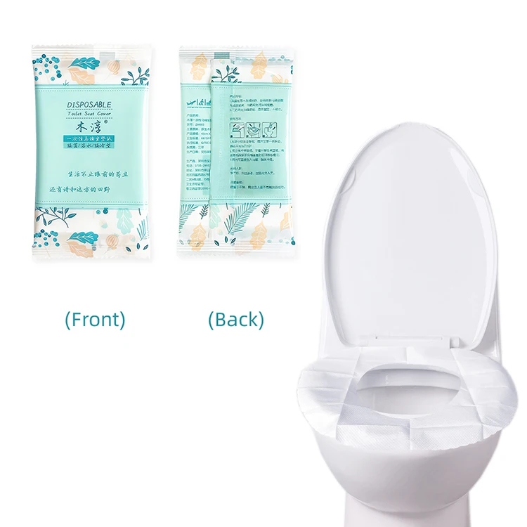 Hygiene disposable 1/24 fold toilet seat paper covers very convenient for travelling