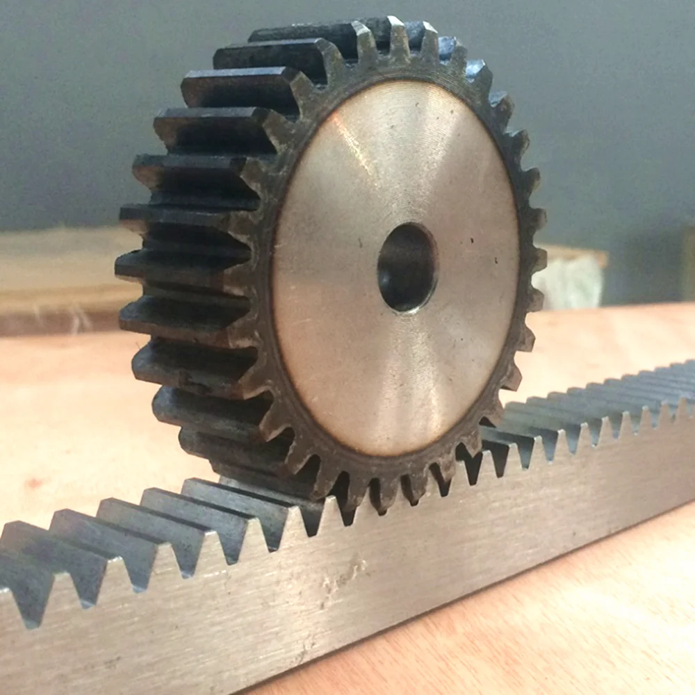 
High precision DIN M1 helical gear rack 