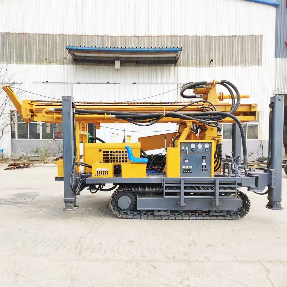 1000meter Water Well Drilling Rig Perforadora De Pozos 1000m Crawler Borehole Drilling Machine