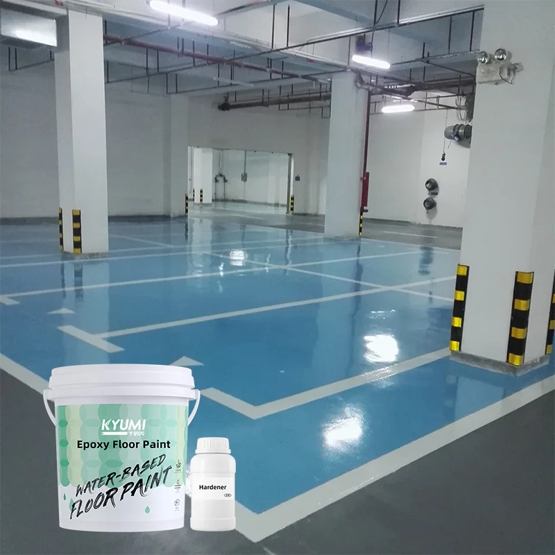 Long-lasting and endurable epoxy coating for industrial floor