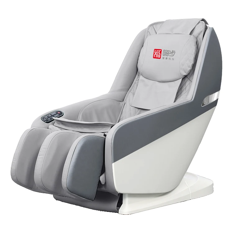 
PU Leather Voice Control Vibration Full Body Massager Home Office Use Automatic Shiatsu Kneading Electric Massage Chair 