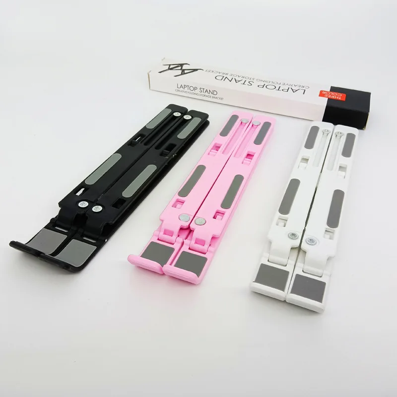 N3 Plastic Laptop Stand Desktop Lift Folding Mobile Phone Tablet Height Hanging Bracket Cooling Base