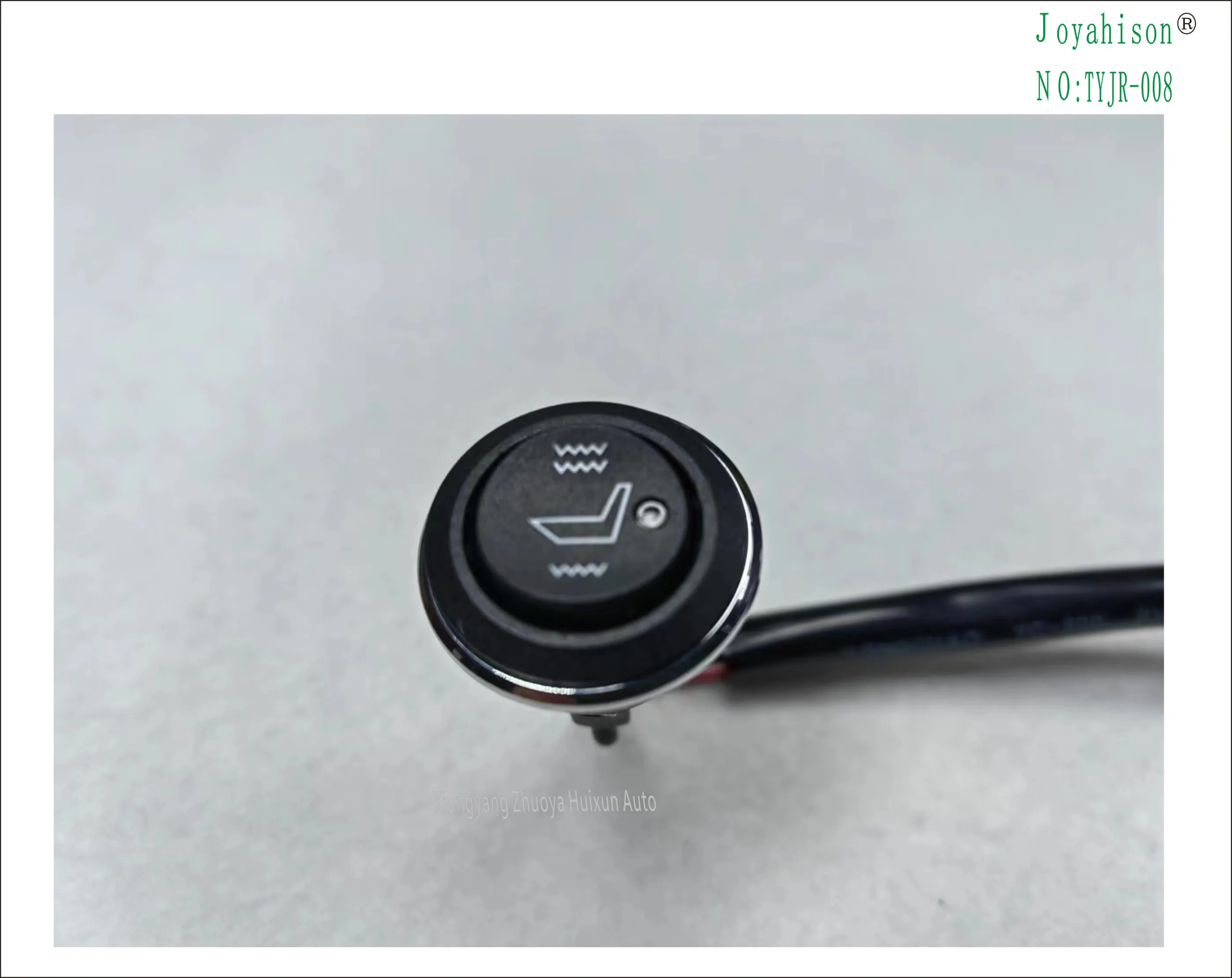 Seat heating modification small round switch high and low range carbon fiber heating element for single seat