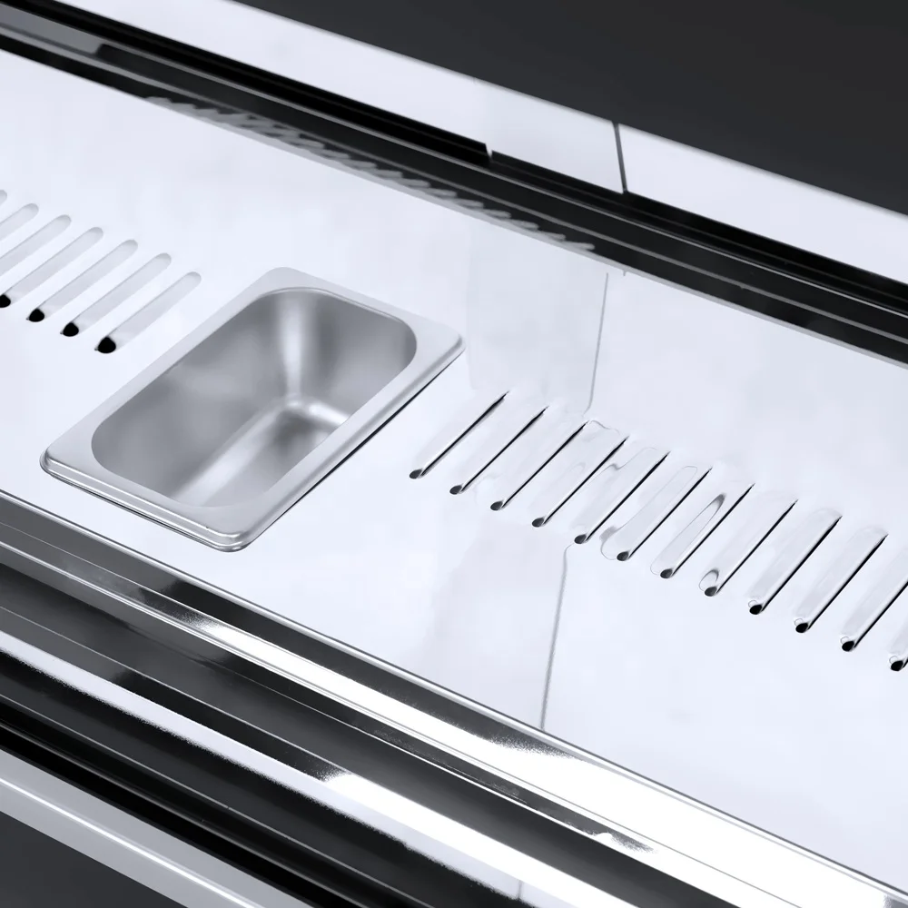 Factory Price Electric Food Warmer Display Restaurant Food Warmer Showcase