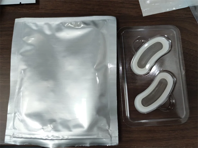 New Arrival Anti Wrinkle Soluble Microneedling Patch Under Eye Dissolving Hyaluronic Acid Microneedle Eye Mask Patches