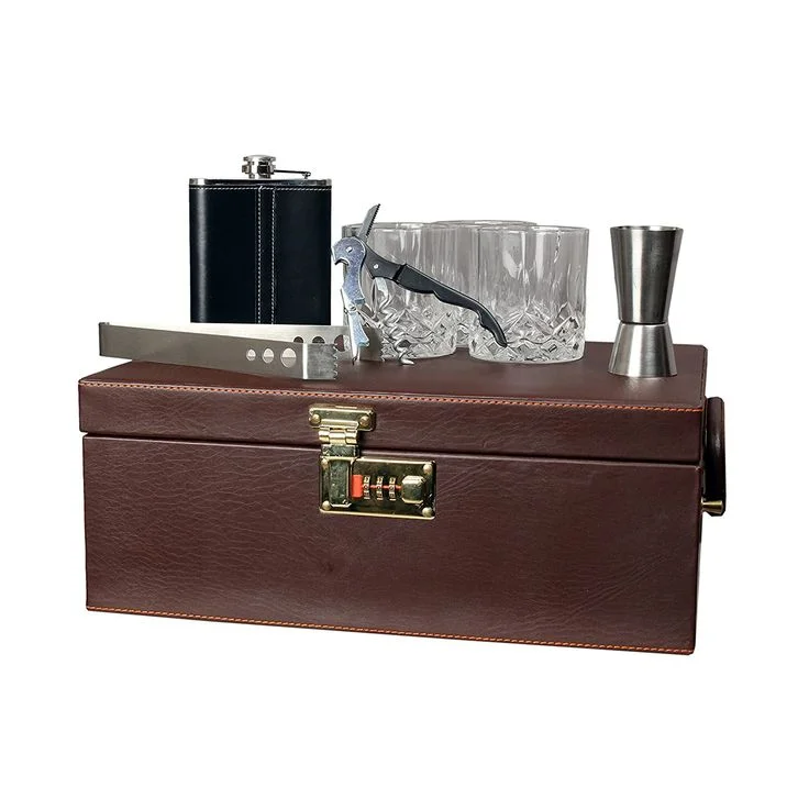 Wholesales High Quality Red Wine Bottle Wooden Box Whiskey Wine Box Packaging Empty Single Bottle Packaging
