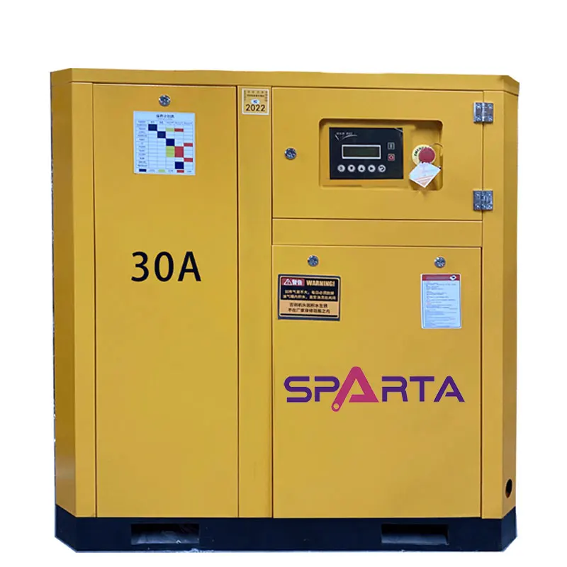 30hp Rotary  Screw Air Compressor 22kW 10bar 145psi  Compresor for Laser Cutting Industry