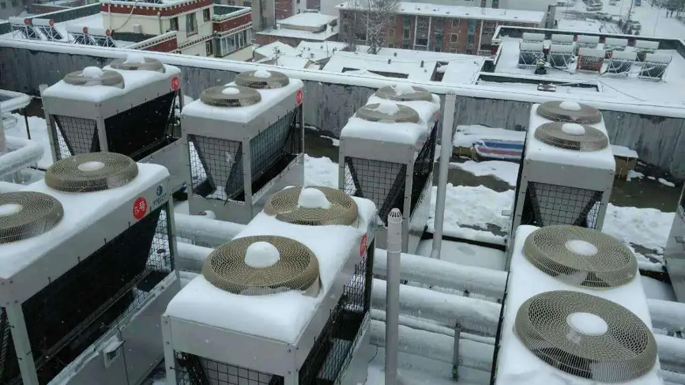 42kW EVI Air To Water Heat Pumps Water Heater  Air Source DC Inverter Pool Heat Pump