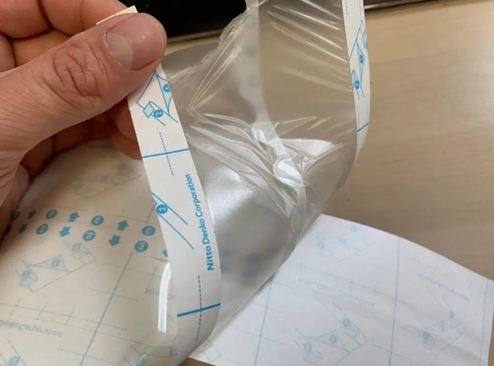 PU transparent film fixed wound dressing tape medicals for surgical using with CE ISO13485