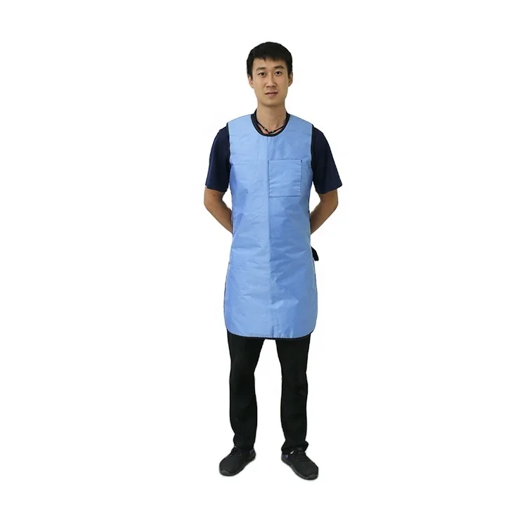OEM hospital lightweight rubber X radiation protective lead free Apron for medical