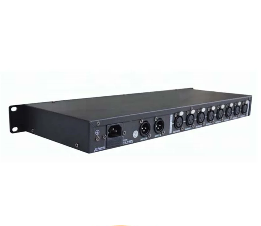 Сценическое освещение Guangzhou dmx 512 XLR Pin3 распределитель 8 каналов вход/выход сплиттер dmx