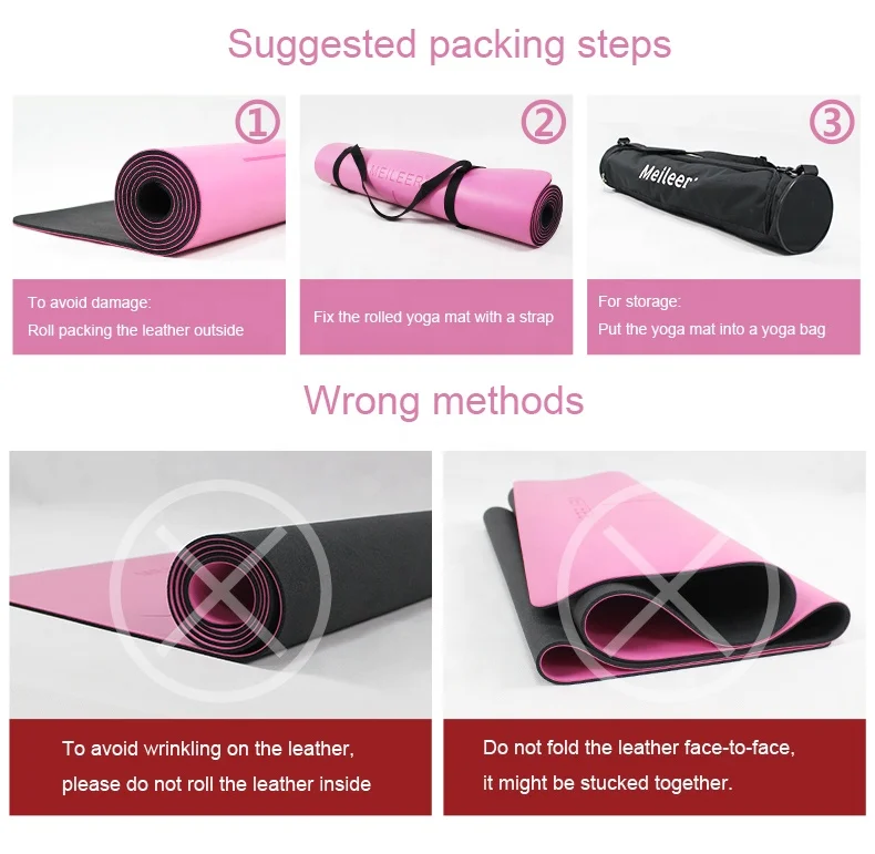 Private Label Pink Blue Grey And Black Natural Rubber Pu Yoga Mat With Alignment Body Lines Super Grip And Non-slip