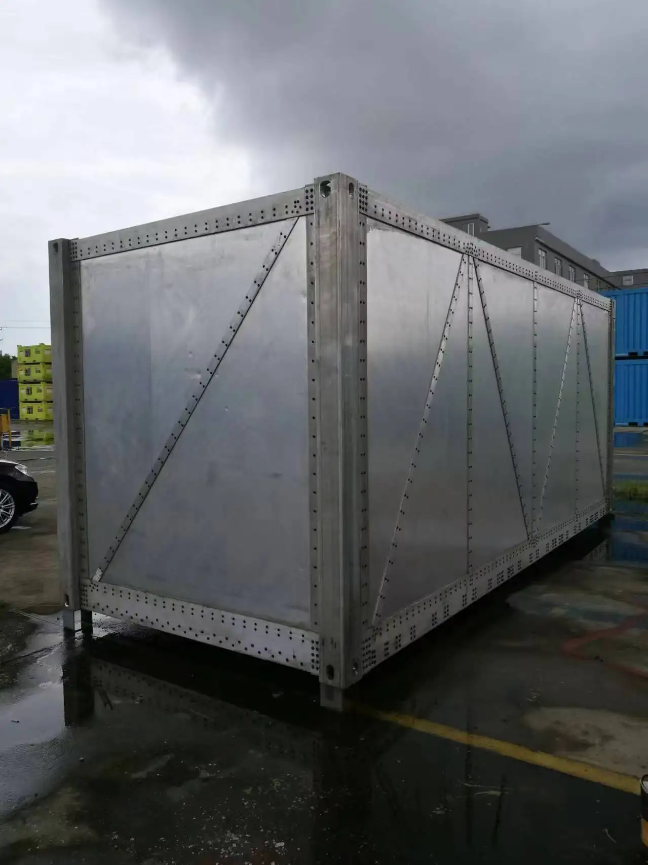 Легкий грузовой контейнер с поворотным замком 40ft ISO