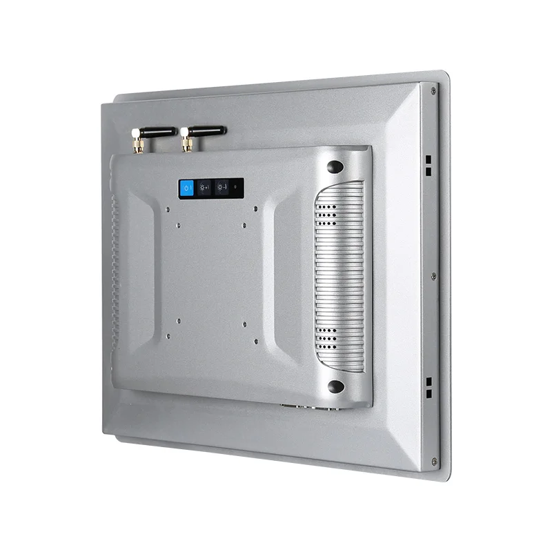Touchthink 12 Inch Wall Mount Embedded Capacitive Touch Screen Industrial Computer Panel Pc