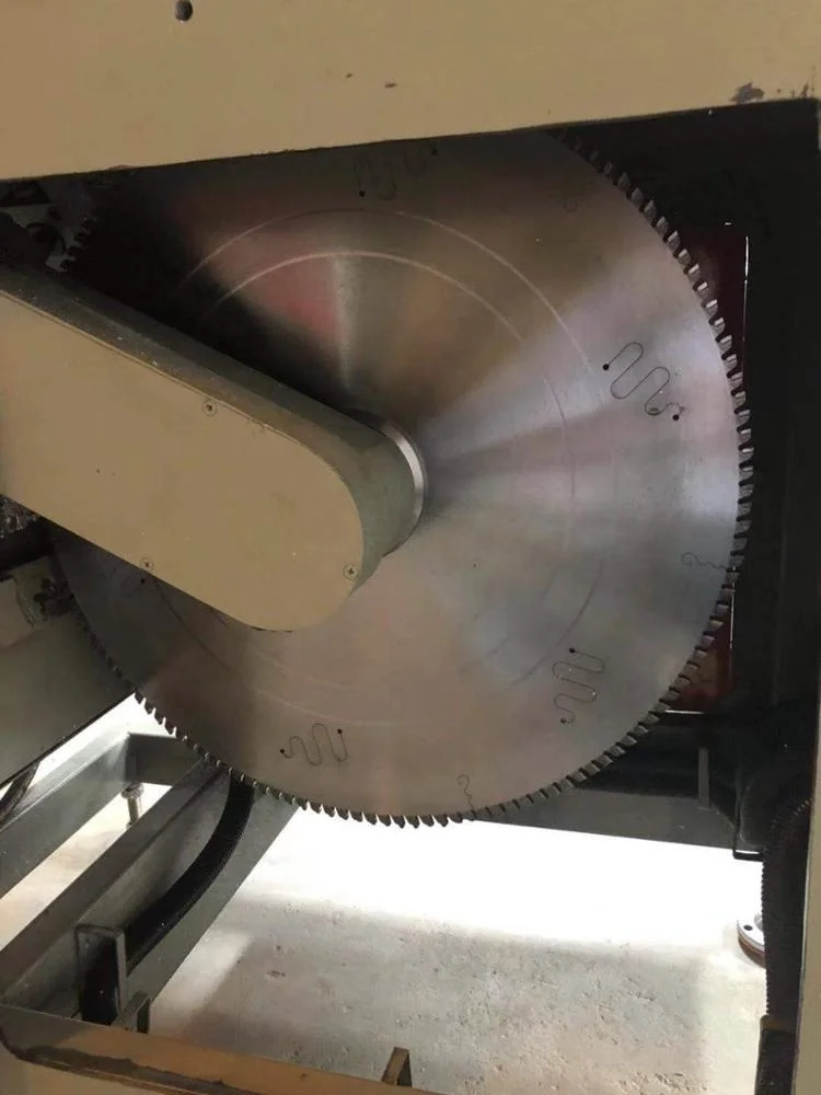 
UPVC aluminum door and window frame 45 and 90 angle Automatic cut machine 