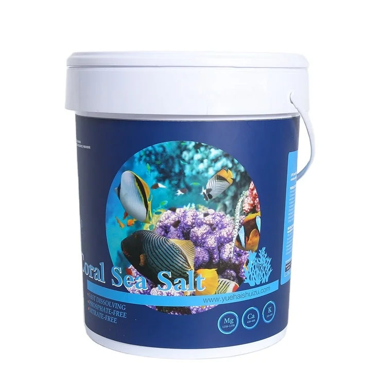 Wholesale price Qingdao YueHai Aquarium Factory 20kg Per Barrel OEM ODM Welcomed Coral rock reef Sea Salt