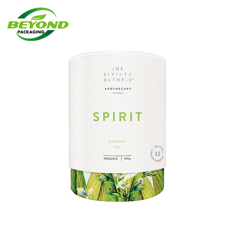 Cheapest Food Grade Recycled Cardboard Cylinder Loose Leaf Tea kraft Paperboard Tube Packaging Cylinder Paper Tube For Tea