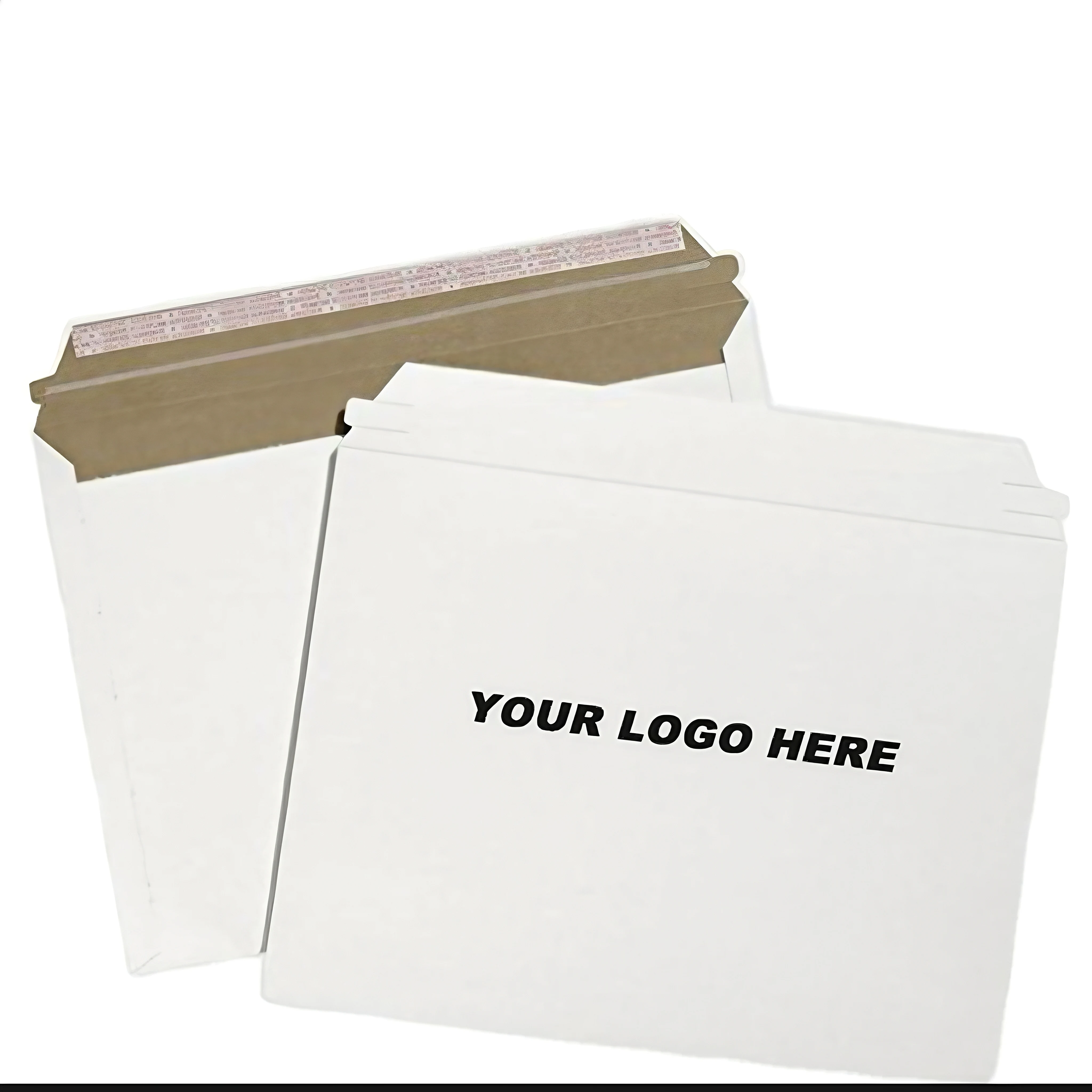 Wholesale custom high quality big hard kraft paper shipping envelope for shirts