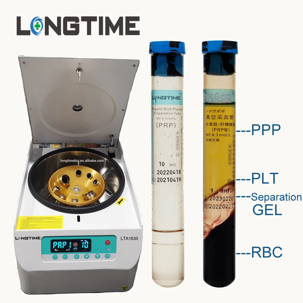 Longtime blood centrifuge machine to separate plasma prp centrifuge machine for prp