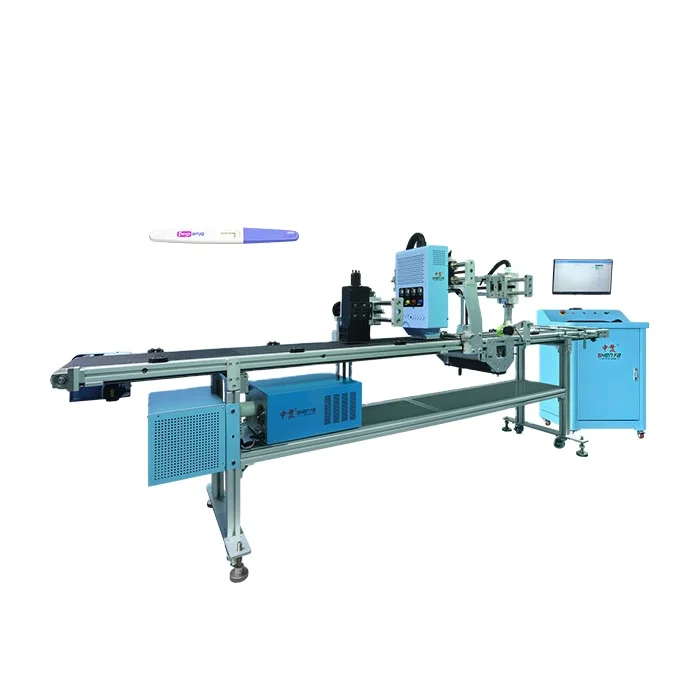 High speed conveying Flatbed Digital Ink-Jet printing Machine for test card, computer controlled Ink-jet printer for Tube