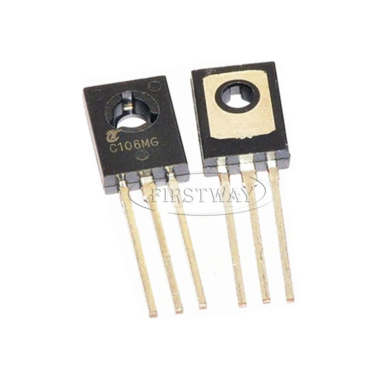 SCR C106MG TO-126 600V 4A 0,5 W кремниевый контролируемый выпрямитель C106M C106