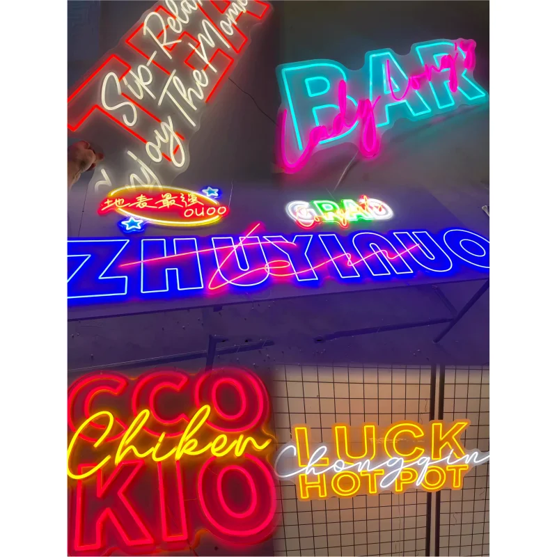 Dropshipping Acrylic Design Wedding Sign Factory Custom Led Light Neon Sign For Sale