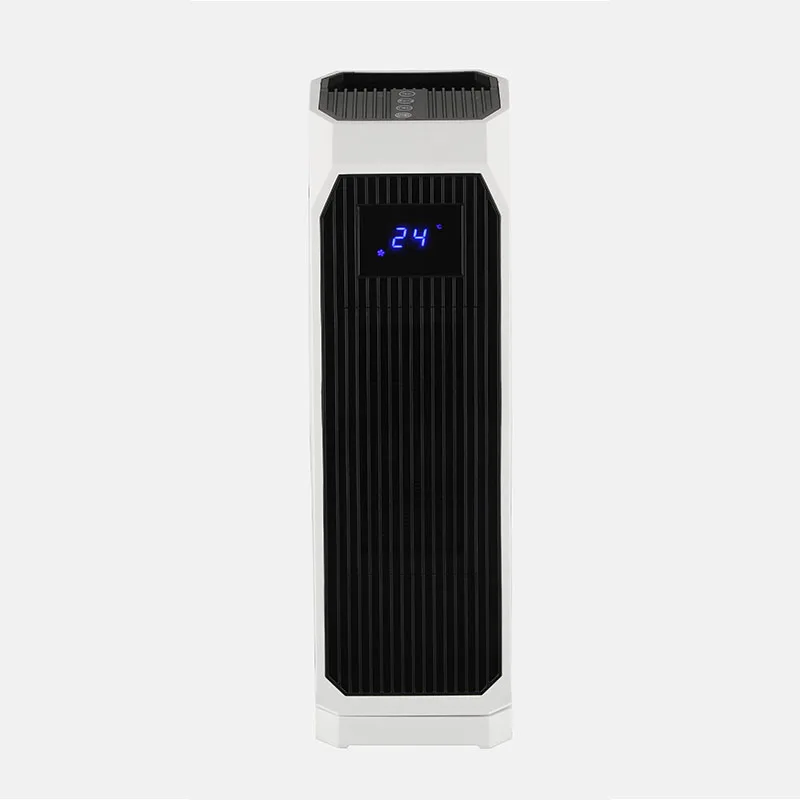 1500W 2000W 60 degree swing led display indoor electric ptc tower heater for toilets shower room living room bedroom
