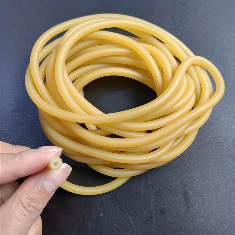 Elastic Tubular Band Natural Latex Slingshot Rubber Band For Outdoor Sports And Entertainment