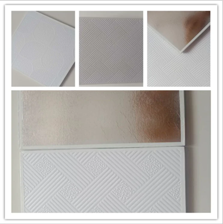 Ceiling Tiles Pvc Gypsum Board Fire Rated Plasterboard