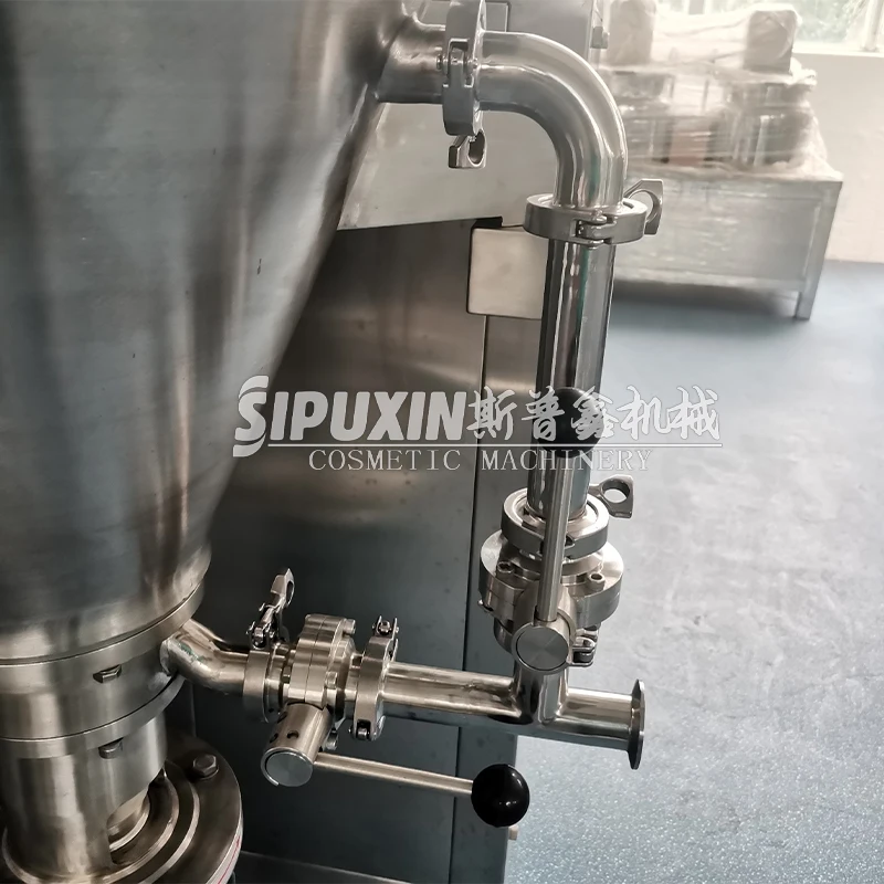 SPX Factory Price 5L Laboratory Vacuum Emulsifier Homogenizer Emulsifying Machine