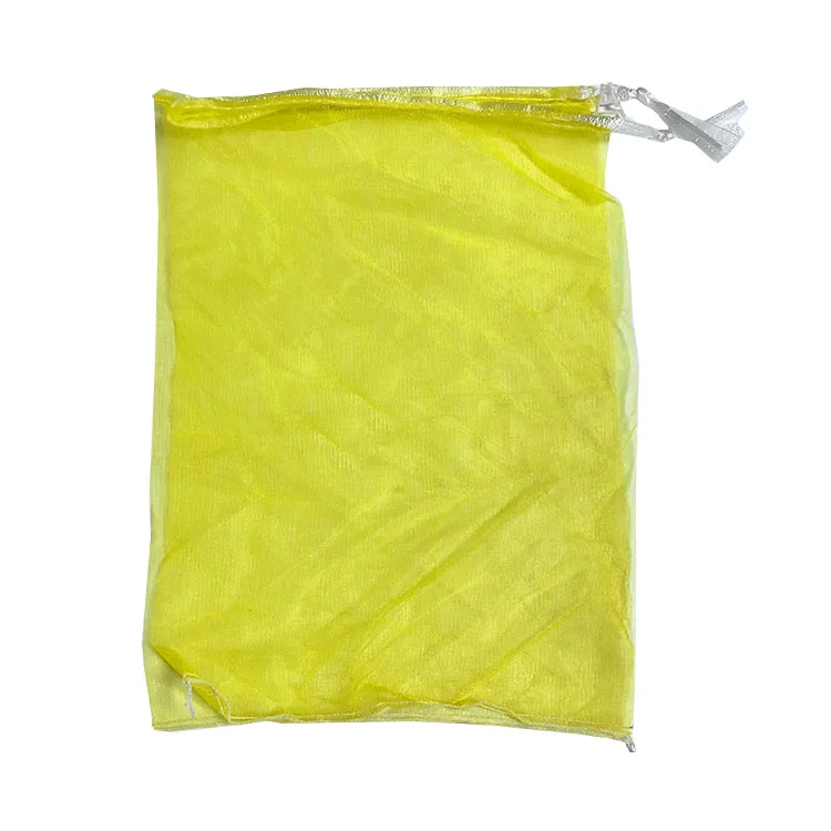High quality Date plam mono yellow mesh bag protecting covering mesh date palm fruits covering net bags