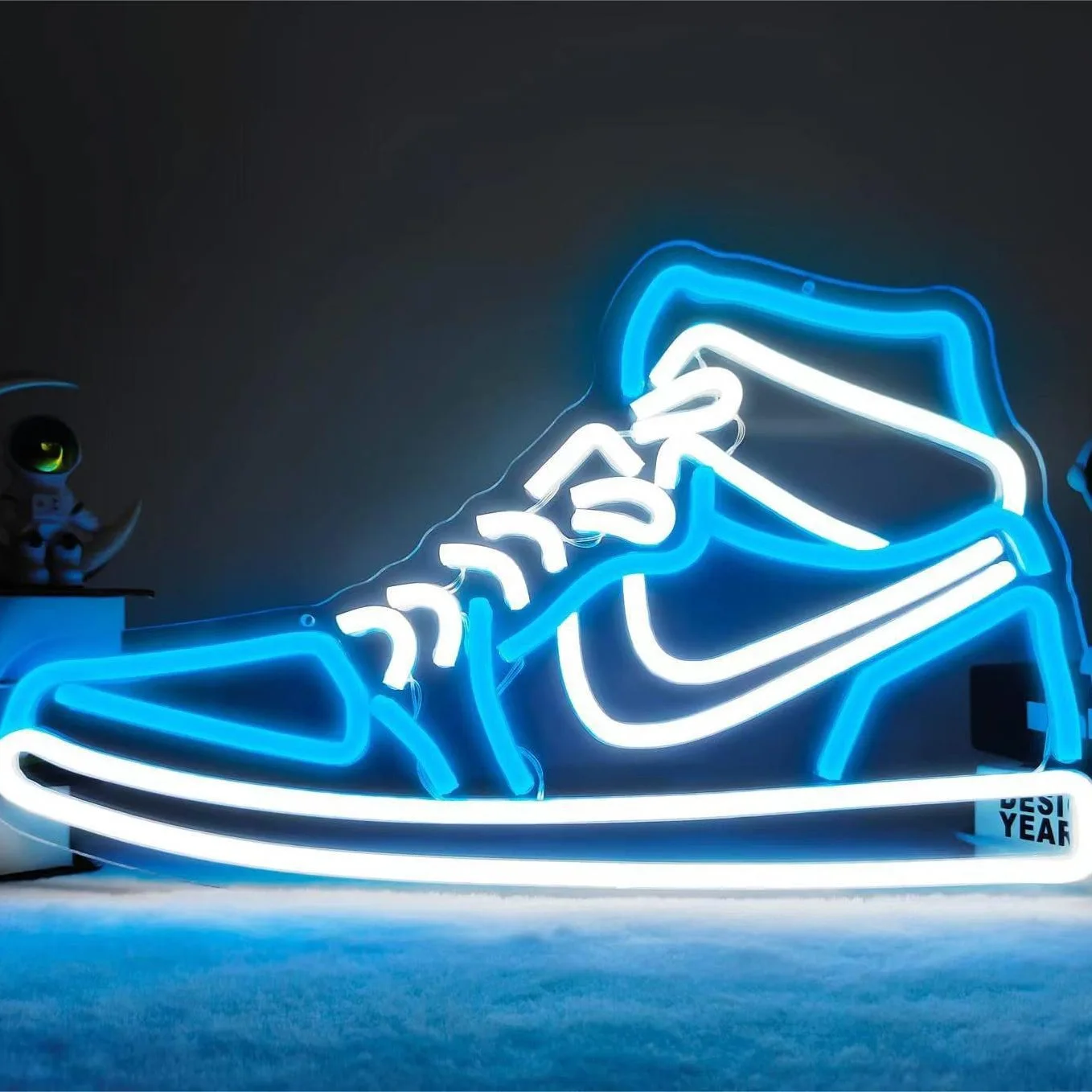 Led Outdoor Acrylic Shoe Cloud Bear Rainbow Coffee Happy Birthday Neon Sign For Back Light Shop Sign Holiday Party Show Wedding