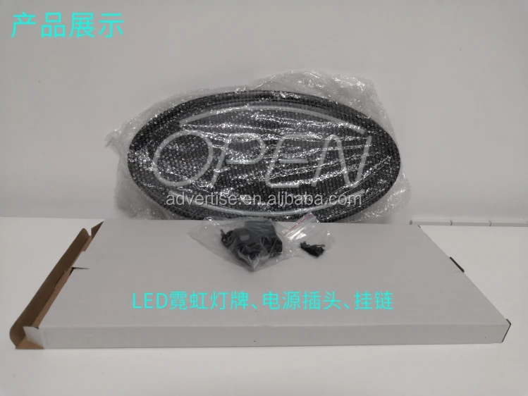 led luminous characters  advertising light board neon tube open electronic sign light box shop business sign neon OPEN SIGNS