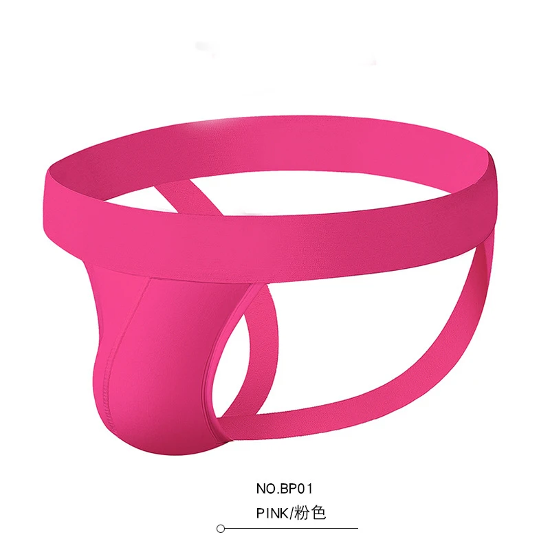 Sexy Gay Men Underwear Male Lingerie Jockstrap G String Thongs Mens Underpants Pure Cotton Solid Briefs Panties Jock Strap