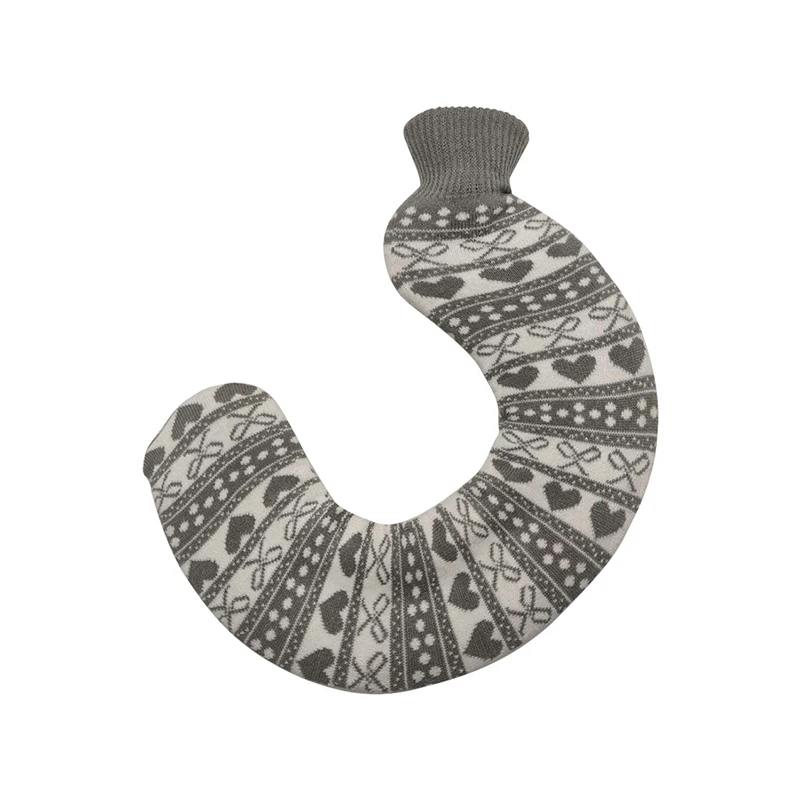 
Multifunction Affordable U Shape Faux Fur Tiny Hot Water Bottle Hand Warmer For Neck 