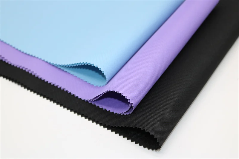 100% Polyester Waterproof Fabric For Bags 300d Pvc Coated Oxford Fabric Bags Material