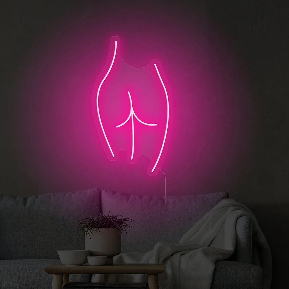 RGB wall mounted neon strip acrylic IP65 waterproof led custom body neon sign indoor