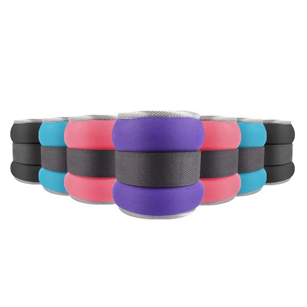 Wholesale Adjustable Neoprene iron sand ankle and wrist weights set