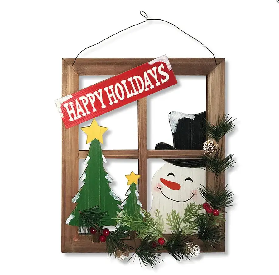 
Wholesale Christmas Home Decoration Santa Wall Art 