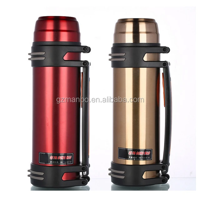 2L Insulated Vacuum Double Wall Stainless Steel 304 Travel Thermos Bottle Flask