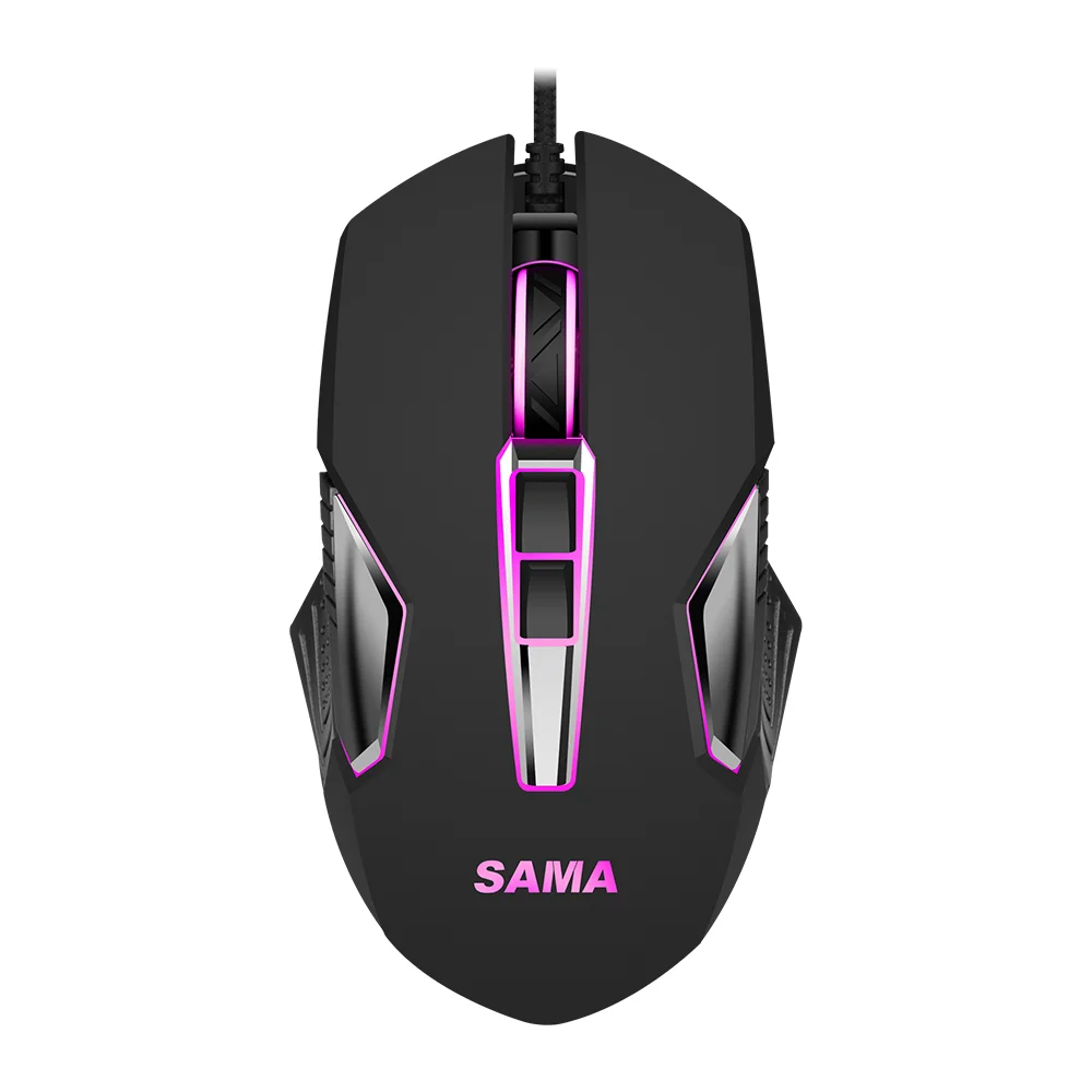 SAMA High Quality RGB Gaming Mouse USB Optical Mouse Gamer Wire Mouse