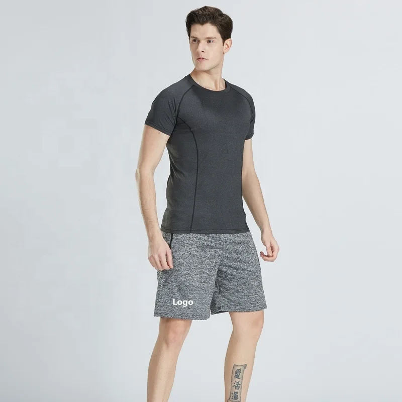 Летние свободные быстросохнущие спортивные мужские тренировочные шорты moletom