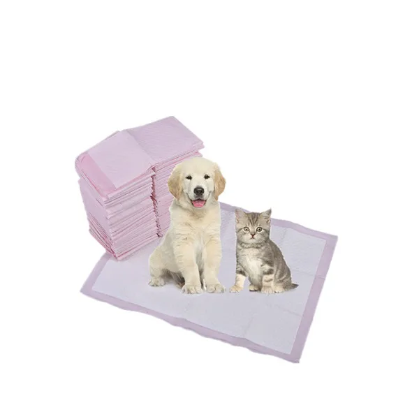 Disposable super absorbent pet training pad for puppies and small adult dog