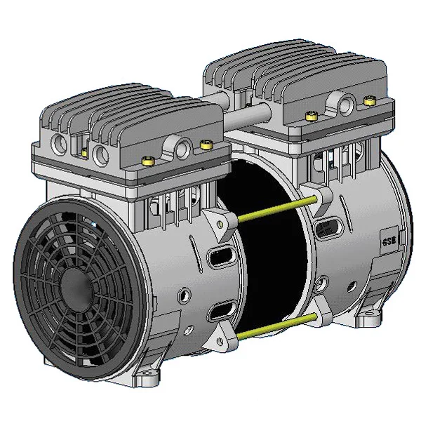 Oil-free compressor parts portable small air compressor for oxygen production plant