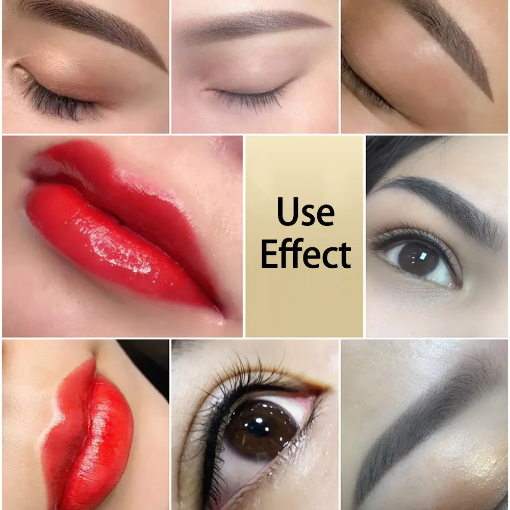 Semi-permanent Makeup Machine Kit For Eyebrow Tattoo Lip eyeliner MTS Microblading Pen Set Eye Make up Beauty Care