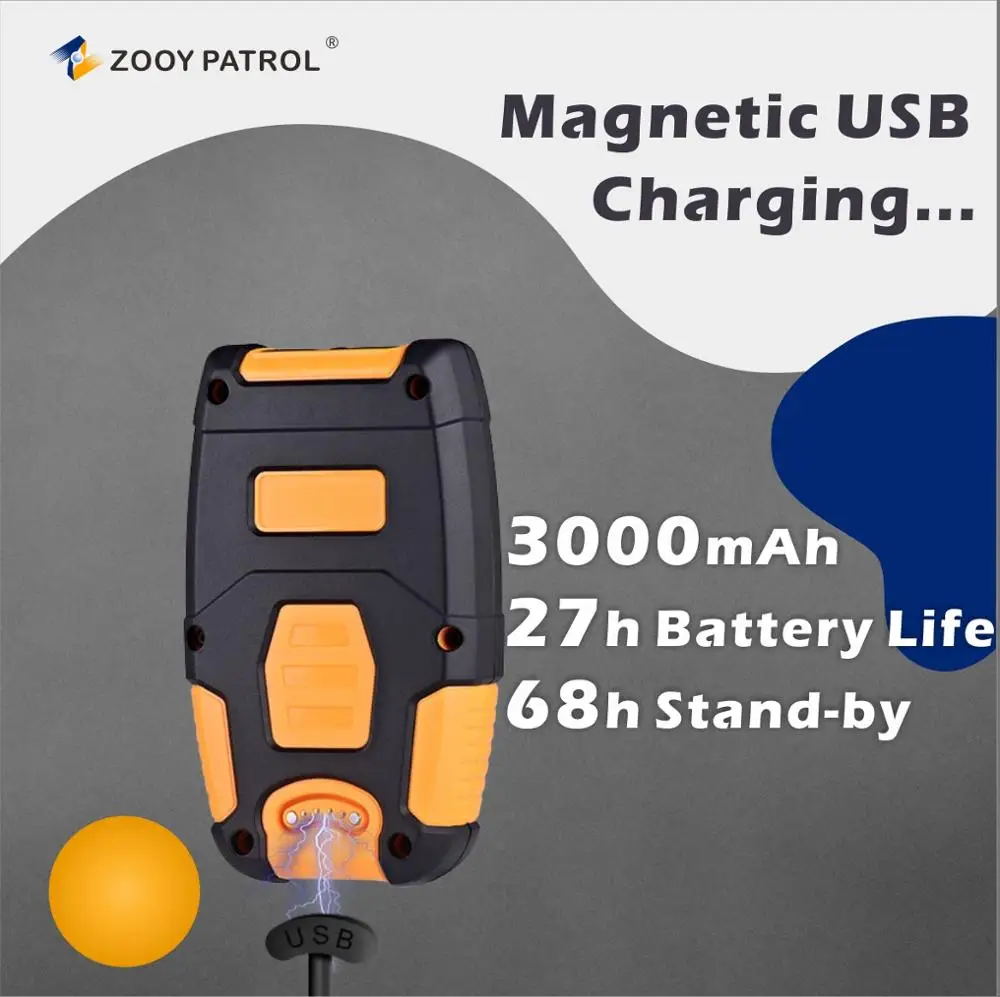 ZOOY Z-6900 gps guard tour system track security rounds guard location in real time